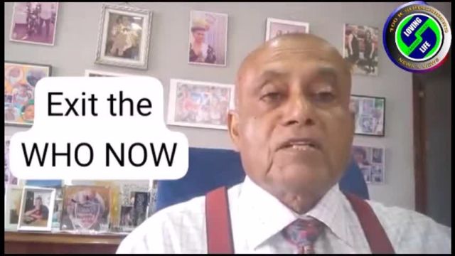 DR RAPITI - Tell your country to leave the World Health Organisation now