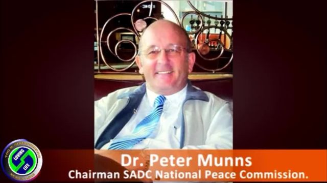 SADC National Peace Commission leaders address the communist hammer in Luthuli House - McCarter and Dr Munns