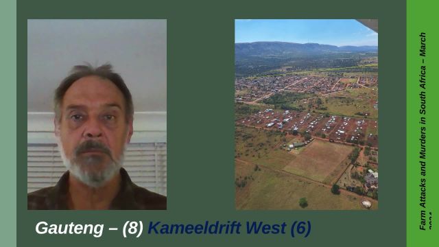 Farm attacks and Murders in South Africa - March 2024