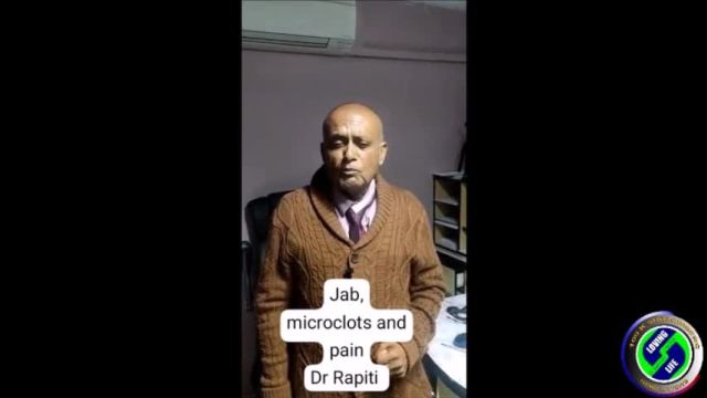 Dr Rapiti on the jab, microclots and pain