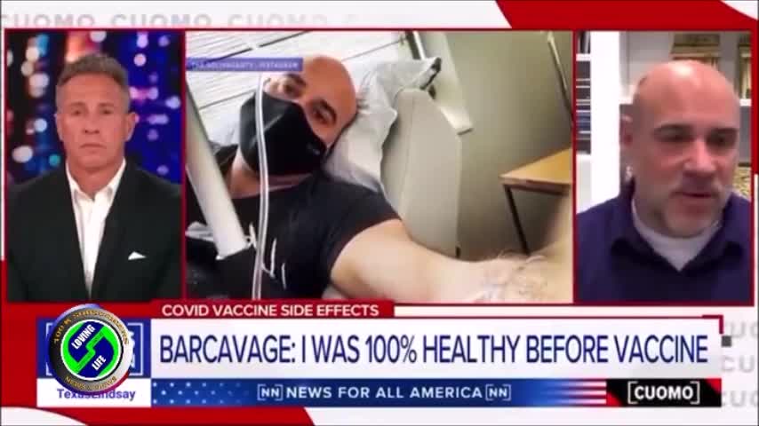 Ex-CNN presenter Chris Cuomo joins the bioweapon victims and lashes out iin this interview with another person permanently injured by the covid vaxx