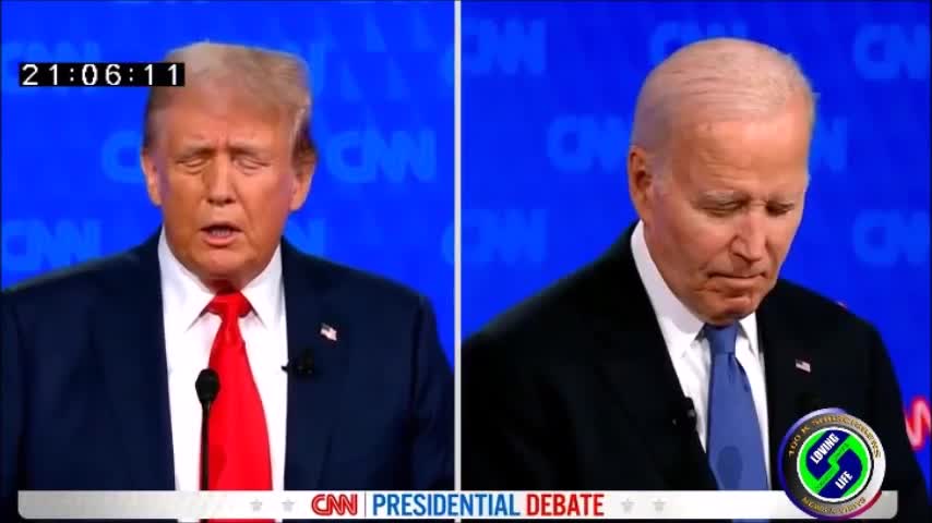 First Presidential debate between Biden and Trump run by the fake news CNN