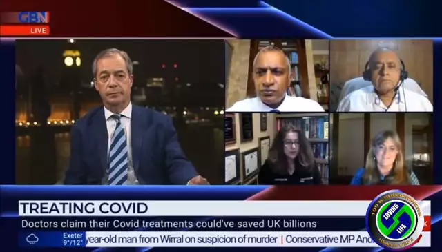 Dr Rapiti gains recognition on the world stage - with Nigel Farage