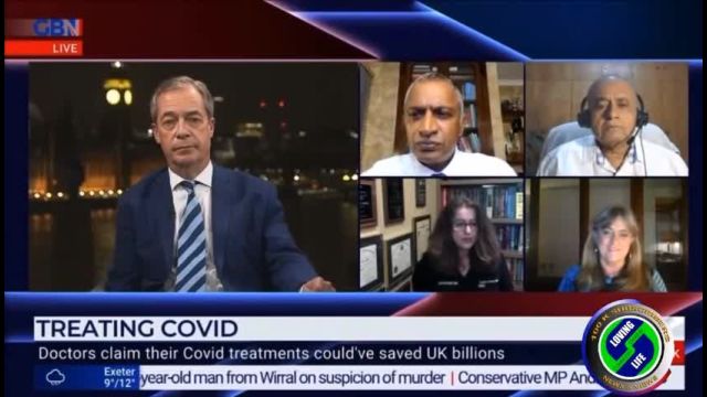 Dr Rapiti gains recognition on the world stage - with Nigel Farage