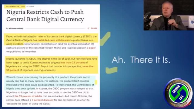 Central Bank Digital Currencies are on their way - but the fake mainstream media say nothing