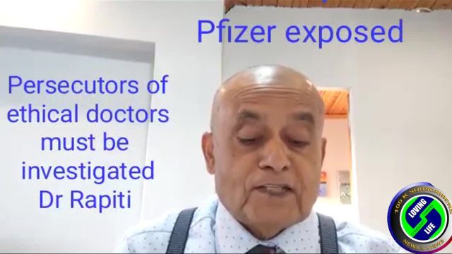 Dr Rapiti - Persecutors of ethical doctors need to be investigated