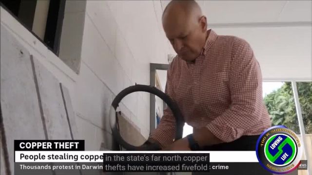 Copper theft spreads global - including Queensland Australia