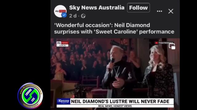 DAILY INSPIRATIONAL VIDEO (19 April 2023) - Neil Diamond magic