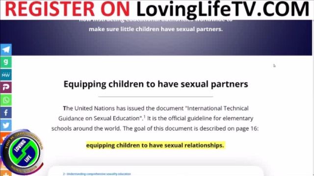 The elite pedophiles are now moving to legitimise sexually abusing your children