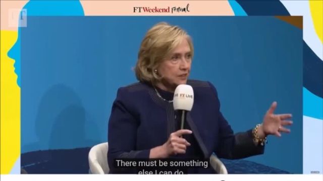 Hillary Clinton's psychosis exposed in interview where Trump and Putin discussed