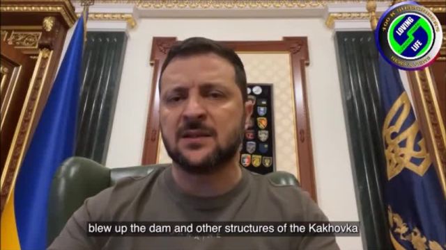 Zelenskyy claims Russia preparing to blow up nuclear power station in southern Ukraine