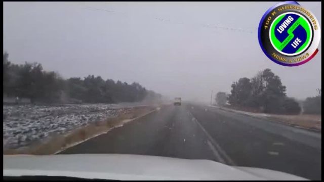 Snow blankets South Africa - what happened to global warming