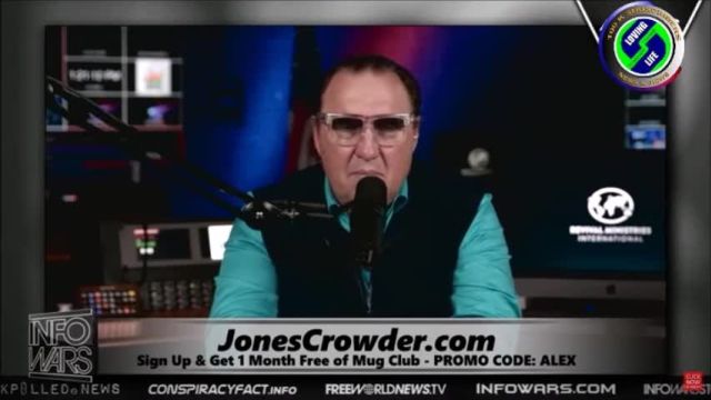 The great global awakening to the genocidal new world order - Pastor Brown with Alex Jones