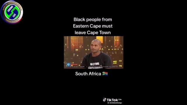 Incredible hypocrisy - race baiting white racist ENCA presenter labels Faidel Adams spokesperson for the coloured Gatvol movement as a racist