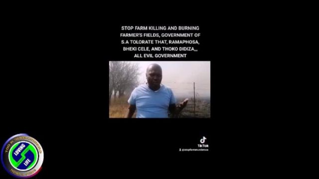 Petrus Sitho: Exposing the ANC government and covering the devastating fires on farms at Ventersdorp and other inland areas