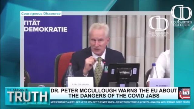 Dr Peter McCullough discusses his recent presentation to the EU calling for it to exit the WHO and refuse the covid vax