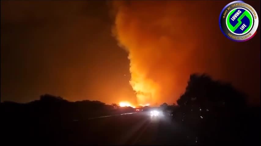 Fires run rampant through Richards Bay KwaZuluNatal