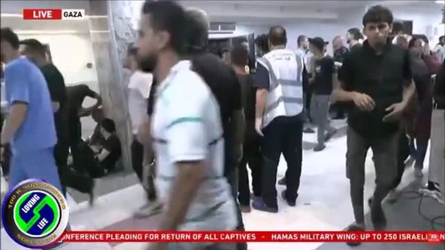 Major hospital in Gaza targeted by the Israeli Defence Force - killing hundreds of Palestinian citizens