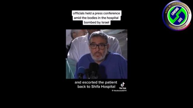 A doctor who was operating on wounded Palestinians in the hospital bombed by the Israelis speaks up